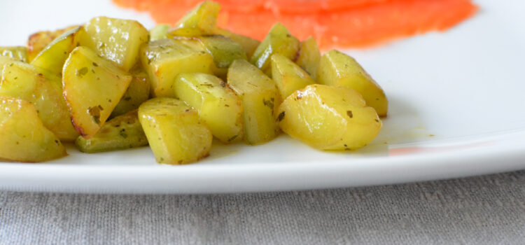 Sauteed cucumbers